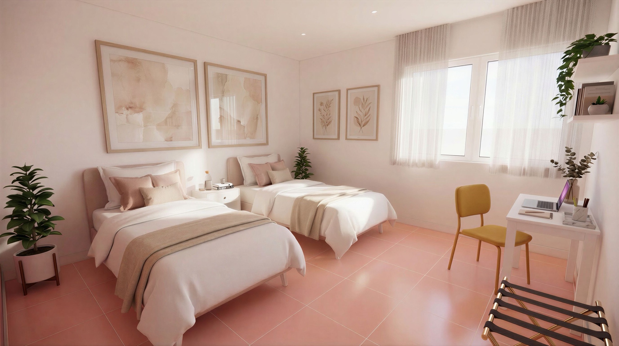 Twin bedroom
